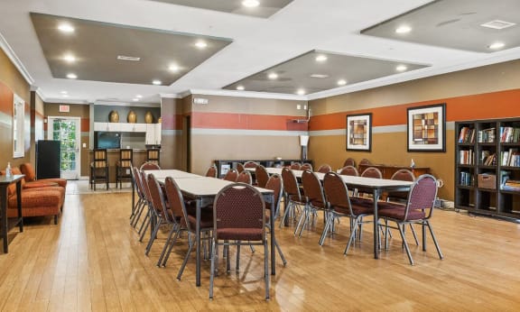 Social lounge at The Barrington in Silver Spring MD
