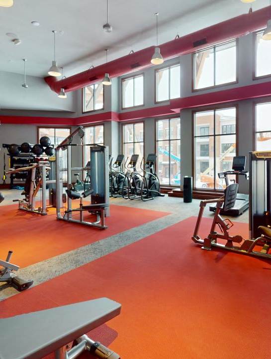 Community Clubhouse at Poplar Creek Apartments, Brookfield, Wisconsin