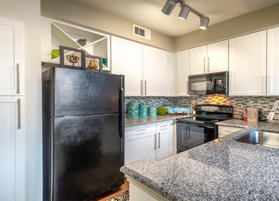 Lakewood on the Trail Kitchen Apartments in Dallas, TX