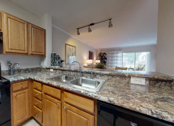 Model UG2 - Kitchen at Audubon Oaks, Lakeland, 33809
