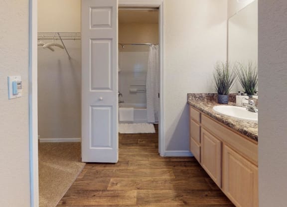 2 Bedroom Model Primary Bathroom at Audubon Oaks, Florida