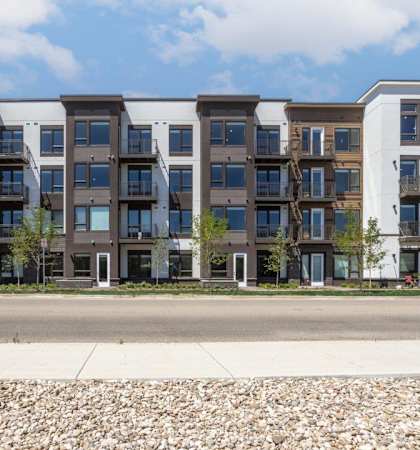 Meritage West Apartments in Boise, Idaho Exterior Street View
