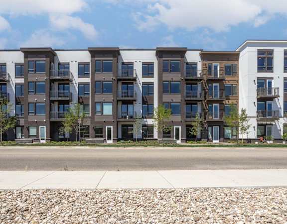 Meritage West Apartments in Boise, Idaho Exterior Street View
