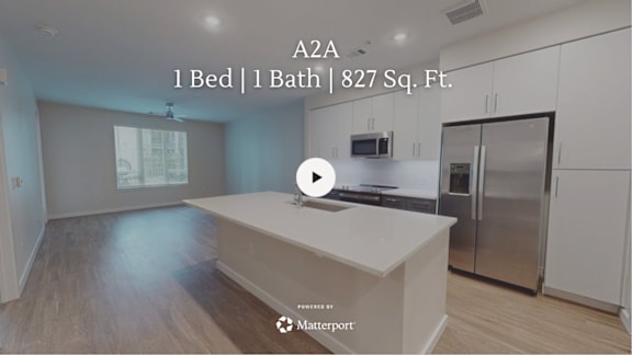 A2A, 1 Bed, 1 Bath, 827 Sq. Ft.