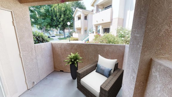 Large Personal Patio at Cypress Meadows Senior Apartments, Ventura, CA, 93003