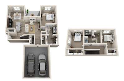 LAPWING Floorplan at Fountain Ridge, Pleasant Prairie, WI