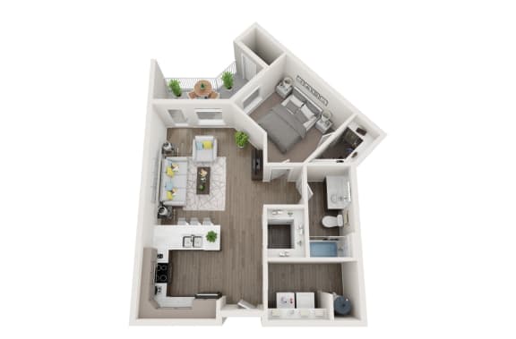 one bedroom/one bath
