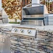 Community Grill Stations at Bridges at Mallard Creek Apartment Homes, Charlotte, NC, 28269