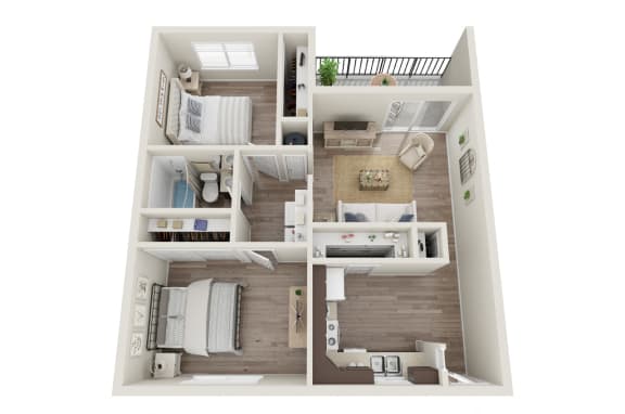 a 2 bedroom floor plan of a 2100 sq ft house