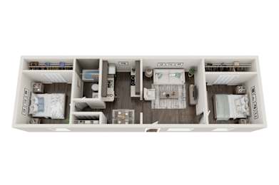 Updated 2 bedroom apartment for rent in Gainesville, Florida at Addison Lane featuring 675 sq ft with modern updates, located near Oaks Mall, I-75, and University of Florida