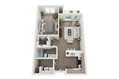  Floor Plan 1AX