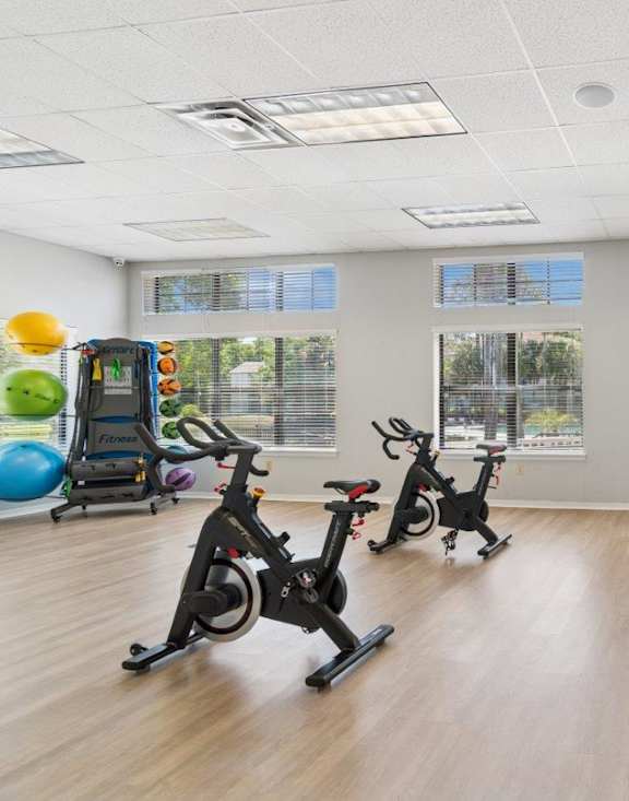 Resident fitness center at Mirage at Kernan Apartment in Jacksonville, FL