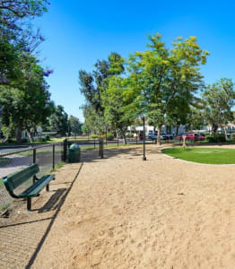 our apartments offer a dog park with plenty of room to run and play