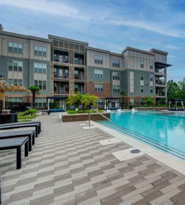 Outdoor Swimming Pool at Artesia Big Creek in Alpharetta, GA