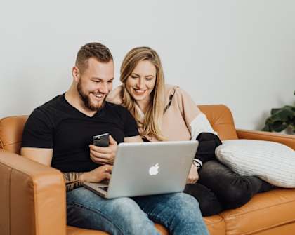 Couple on Couch