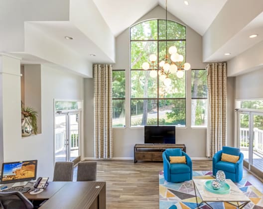 Clubhouse at Bridges at Mallard Creek Apartment Homes, Charlotte, NC, 28269