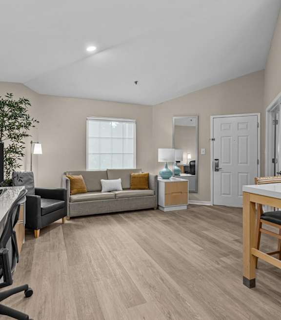 Avail Sandy Springs Apartments in Sandy Springs, Georgia Model Living Room