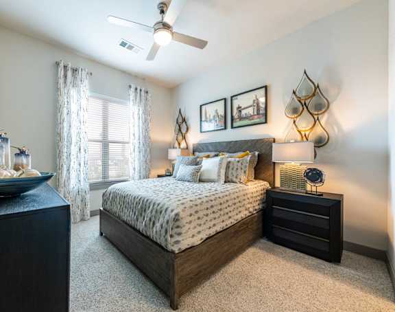 Cromwell at Plum Creek Apartments Model Bedroom