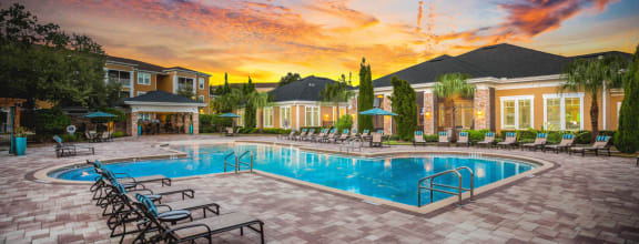 Swimming Pool at The Oasis at Brandon in Riverview, FL