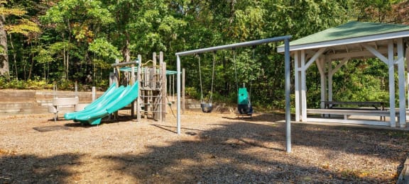 On - Site Playground at Town Walk at Hamden Hills, Connecticut