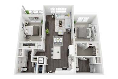  Floor Plan 2BC