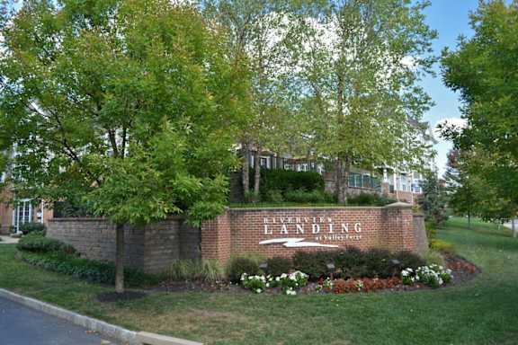 Brick Signage at Riverview Landing @ Valley Forge, Eagleville, PA 19403