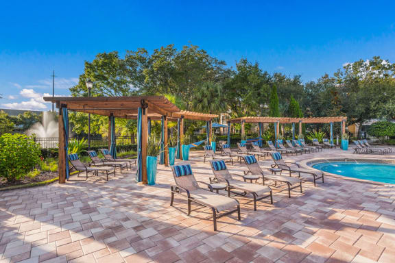 Resort Style Pool at The Oasis at Brandon in Riverview, FL