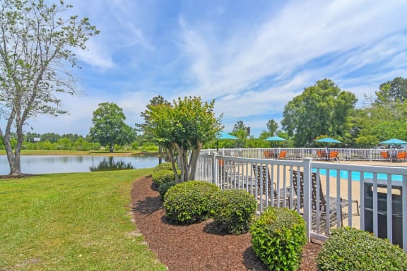 Luxury Swimming Pool at The Pointe Apartment Homes in Gautier, Mississippi 39553