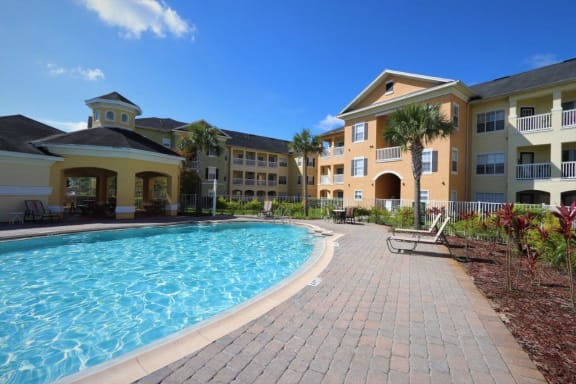 Academy Village Apartments Pool Exterior