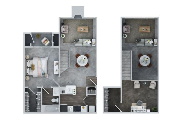 Warner West Loft at Town Walk at Hamden Hills, Hamden, Connecticut