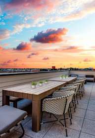 Lenox Cooper Apartments in Arlington, Texas Rooftop Patio with Beautiful Views