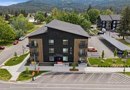 Sawtooth Flats Apartments in Post Falls, Idaho Aerial View of Property and Surrounding Area