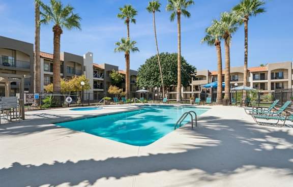 Casa Bella Apartments in Tucson, Arizona Clubhouse Lounge