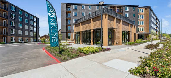 Exterior View of Apartment Complex at Kinline, Oregon, 97003