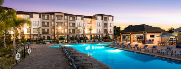 Swimming Pool at The Oasis at Crosstown in Orlando, FL