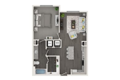 a 2103 sqft floor plan  1 bedroom