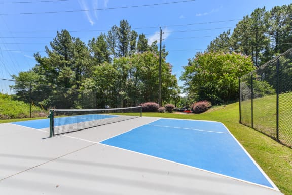 Open Tennis Court at Rosemont Vinings Ridge, Atlanta, GA