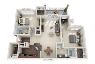 Floor Plan The Smoky Mountain Deck