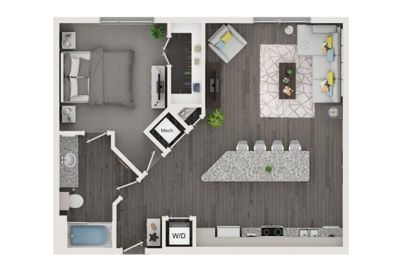 this is a 3d floor plan of our apartment