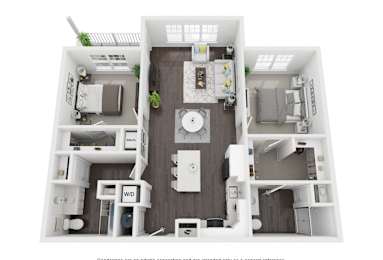  Floor Plan 2BA