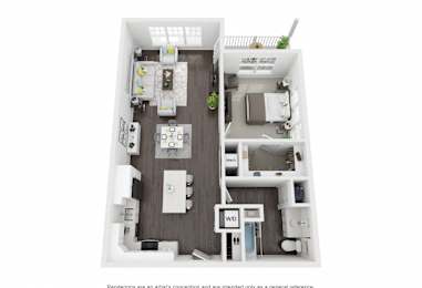  Floor Plan 1BE