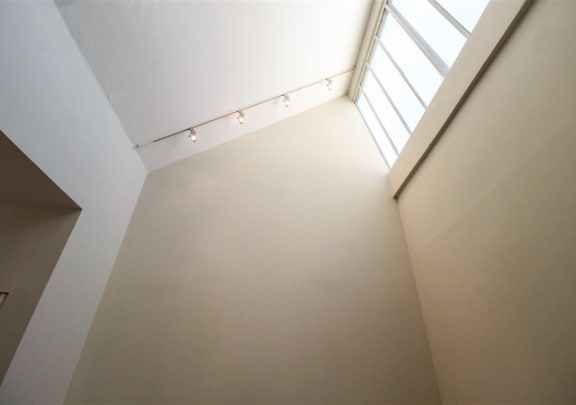 a view of the ceiling of a room with a window at Metro67, Memphis, 38103