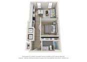 Thumbnail 11 of 15 - The Nickel Floor Plan at an Art Museum at The Locks Tower in Richmond, Virginia