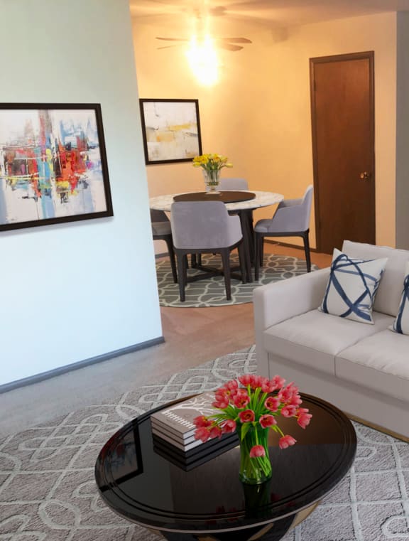 Community Clubhouse at Poplar Creek Apartments, Brookfield, Wisconsin