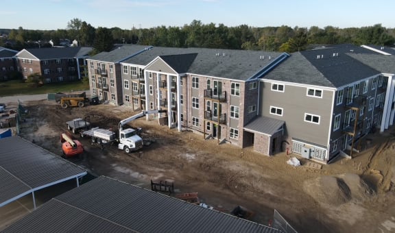Brand new building at Apartments in Okemos Michigan | Knob Hill Apartments