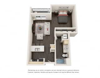 Floor Plan Studio "OF" Layout