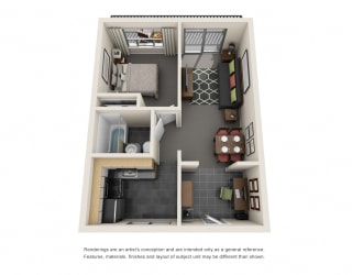 The Hudson 1 Bedroom