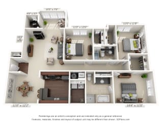 Floor Plan The Rocky Top Sunroom