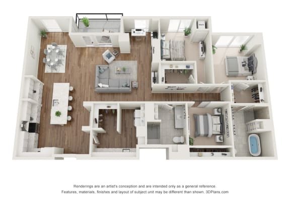 Ellipse PH Floor Plan