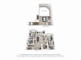 Floor Plan Jefferson Loft